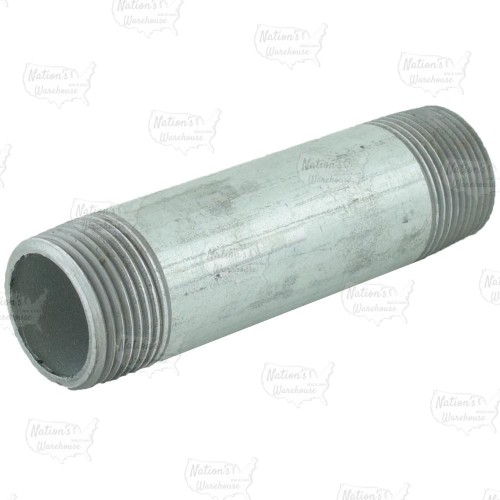 1” x 4-1/2” Galvanized Steel Pipe Nipple