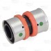 1" PEX x 1" PEX Press Coupling, Poly Alloy, Lead-Free