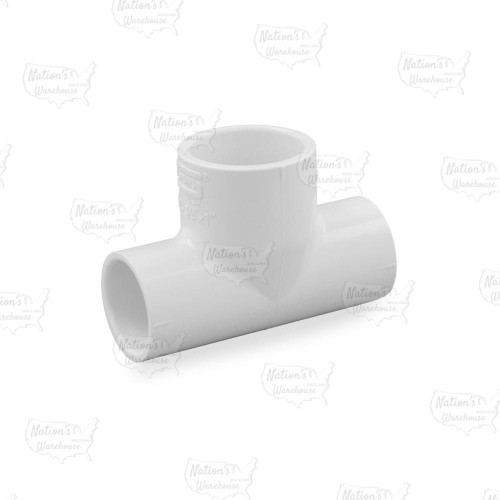 3/4" x 3/4" x 1" PVC (Sch. 40) Reducing Tee