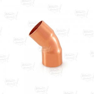 1/2” Copper, 45° Elbow