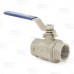 1" NPT Threaded 304 St. Steel Ball Valve, Full Port (Lead-Free)..