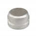 3/4" 304 Stainless Steel Cap, FNPT threaded