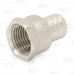 3/4" PEX x 1/2" Female Threaded Adapter, 304 St. Steel (Lead-Free)