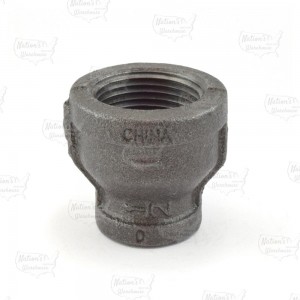 1" x 1/2" Black Coupling (Imported)