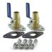96806135 3/4" Sweat GrundfosPump Isolation Valves (pair)