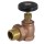 1" FIP x 1" MIP Union Steam Angle Radiator Valve, Economy Style