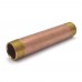 1-1/4" x 10" Brass Pipe Nipple