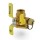 1" FPT Isolator Flange Valve w/ Drain & Rotating Flange