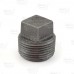 1" Black Plug (Imported)