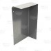 6" Left End Cap for Cast Iron Baseboard..