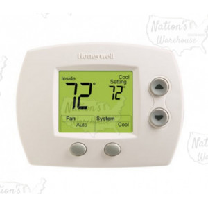 FocusPRO 5000 Non-Programmable Thermostat w/ Large Display, 1H/1C Conv. or 1H/1C Heat Pump