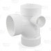 4" PVC DWV Sanitary Tee w/ 2" Right Side Inlet