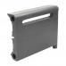1ft Cast Iron Baseboard Radiator (Right Section), Floor Standing, 10" H x 2-1/2" D x 12" W..