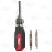 13-in-1 Cushion Grip Screwdriver & Nut Driver w/ Bits