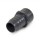 1" Barbed Insert x 3/4" Female NPT Threaded PVC Reducing Adapter, Sch 40, Gray