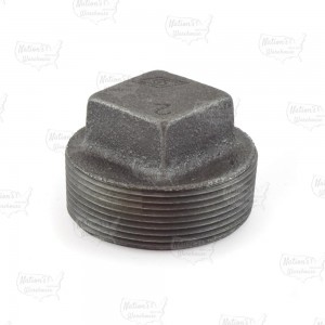 2" Black Plug (Imported)