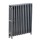 12-Section, 4" x 25" Cast Iron Radiator, Free-Standing, Slenderized/Tube style