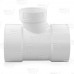 6" x 6" x 4" PVC DWV Sanitary Tee