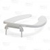 Bemis 1955SSCT (White) Commerical Plastic Elongated Toilet Seat w/ Self-Sustaining Check Hinges, Heavy-Duty