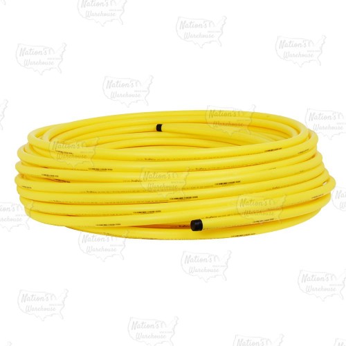 3/4" IPS x 300ft Yellow PE Gas Pipe for Underground Use, SDR-11