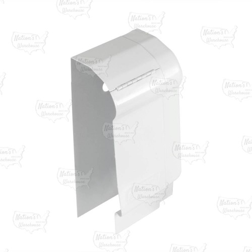 Right End Cap for Fine/Line 30, Hinged, 3.75" wide