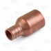 3/4" PEX x 1" Copper Fitting Adapter (Lead-Free Copper)