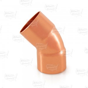 1-1/4” Copper, 45° Elbow