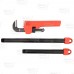 Cheater Steel Adjustable (10"/18"/24") Pipe Wrench, 2-7/8" Jaw Capacity