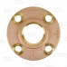 2" FPT Brass Floor Flange, Lead-Free