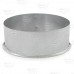 6" Galvanized Clean-Out Cap, 24 GA..