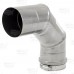 3" Z-Vent 90-Degree Elbow, Single Wall