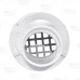 2" Hub, Offset PVC Shower Module Drain (Solvent Weld) w/ Snap-in Strainer, Receptor Base