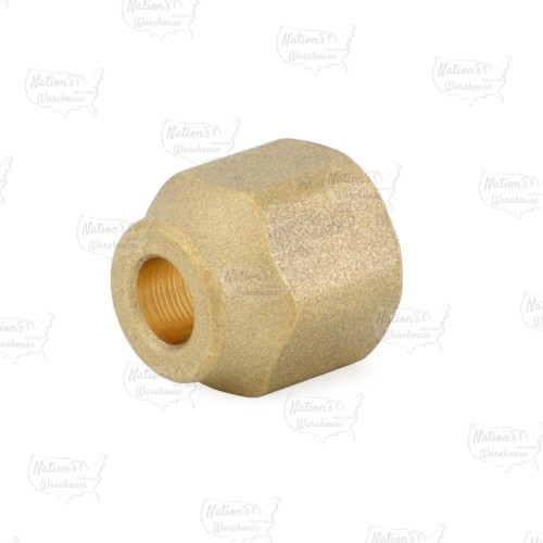 1/4" Forged Brass Flare Nut