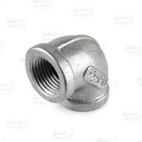 1/2" 304 Stainless Steel 90° Elbow, FNPT threaded