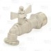 3/4" MPT 304 St. Steel Hose Bibb Ball Valve, 1/4-Turn (Lead-Free)..