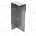 4" Right End Cap for Cast Iron Baseboard..