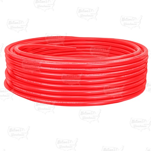 1" x 300ft PowerPEX Non-Barrier PEX-B Tubing, Red (Expandable, F1960 compliant)