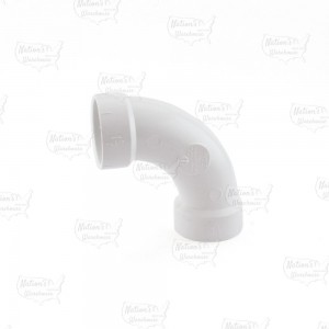 1-1/2" PVC DWV 90° Long Turn Elbow