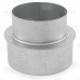 5" x 4" Galvanized Reducer/Increaser, 26 GA..