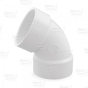 3" PVC DWV 60° Elbow