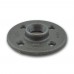 1-1/2" Black Floor Flange (Imported)