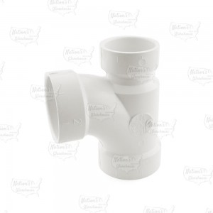 2" x 1-1/2" x 2" PVC DWV Sanitary Tee