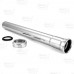 1-1/4" x 18", 22GA, Slip Joint Extension (Tailpiece), Chrome Plated Brass, w/ Zinc Slip Nut