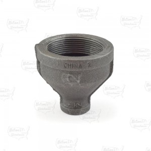 2" x 1/2" Black Coupling (Imported)