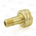 3/4" FGH x 1/4" MIP Swivel Brass Adapter