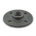 1-1/4" Black Floor Flange (Imported)