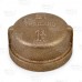 1-1/2" FPT Brass Cap, Lead-Free