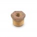 1/2" MPT x 1/8" FPT Brass Bushing, Lead-Free