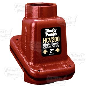 2” Cast Iron Check Valve for up to 200F
