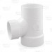 4" x 4" x 3" PVC DWV Sanitary Street Tee (Spigot x Socket x Socket)